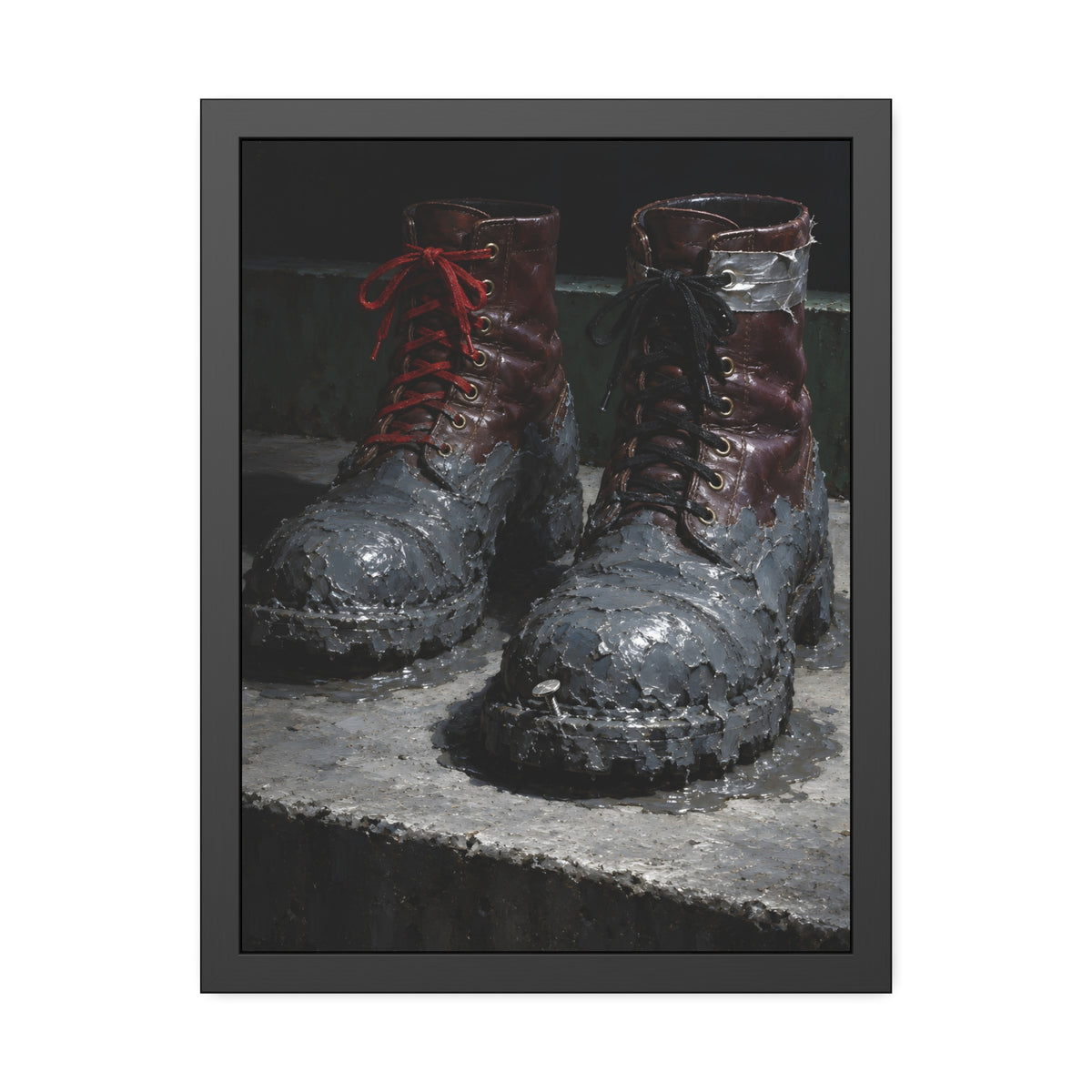 "The Wet Clay": A Garabaggio Framed Print