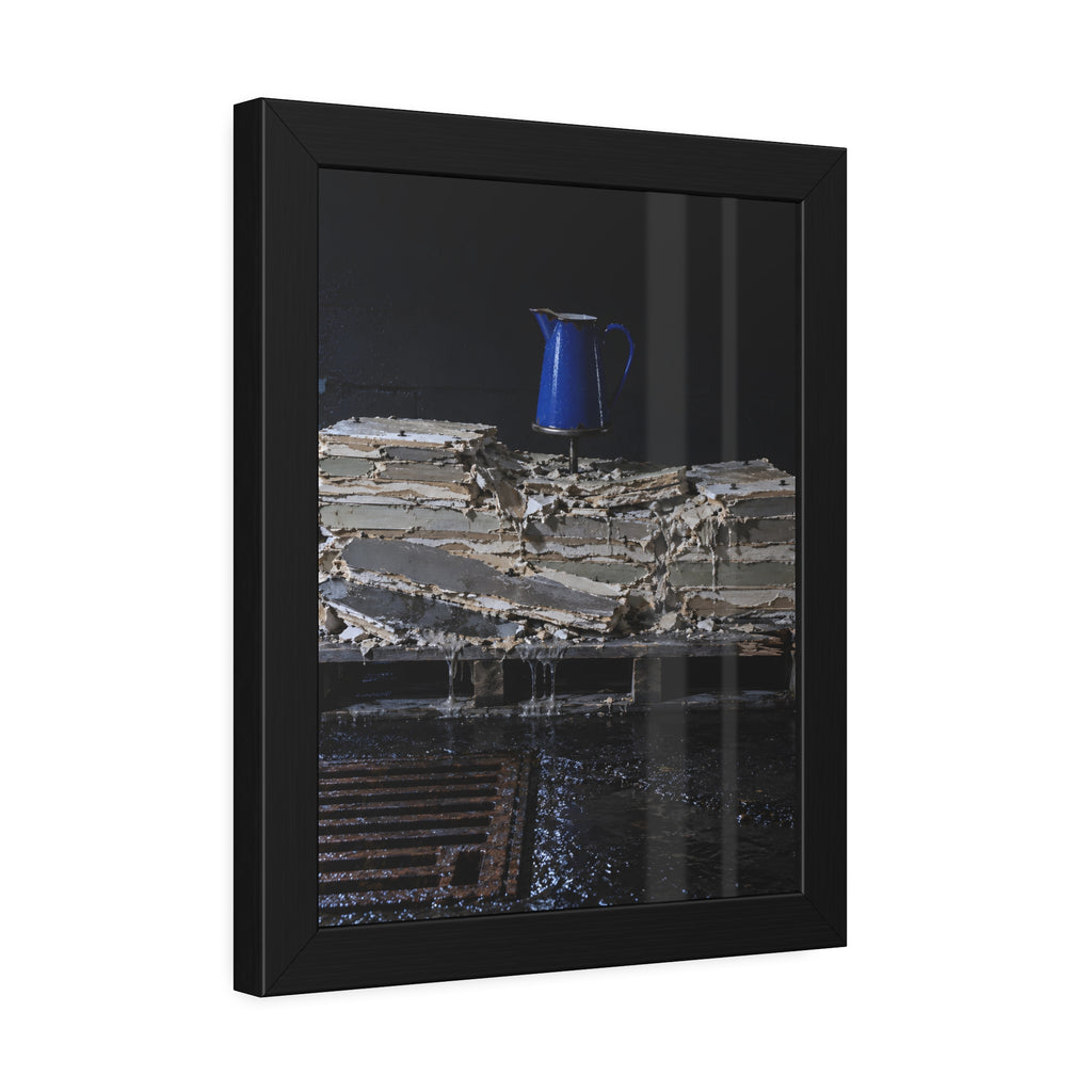 "The Jug Stands Clear": A Garabaggio Framed Print