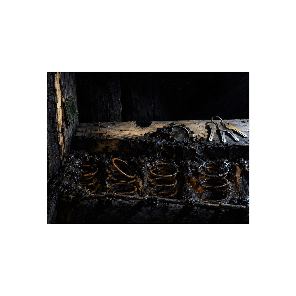 "The Hinge in the Black": A Garabaggio Fine Art Print
