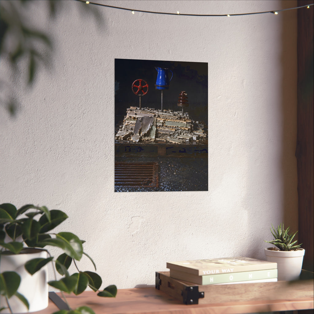 "What the Block Gave Back": A Garabaggio Fine Art Print