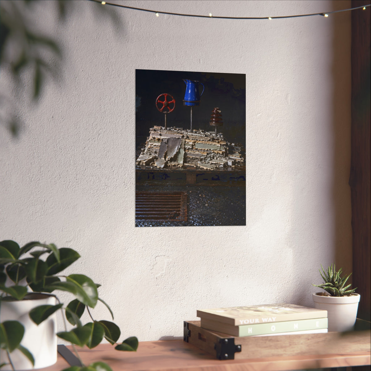 "What the Block Gave Back": A Garabaggio Fine Art Print