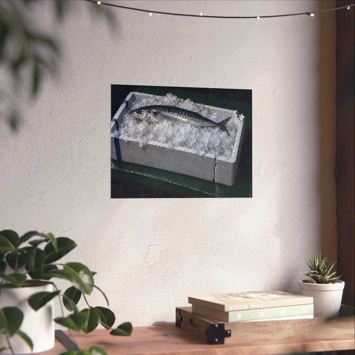 "The Ice Above the Rim": A Garabaggio Fine Art Print