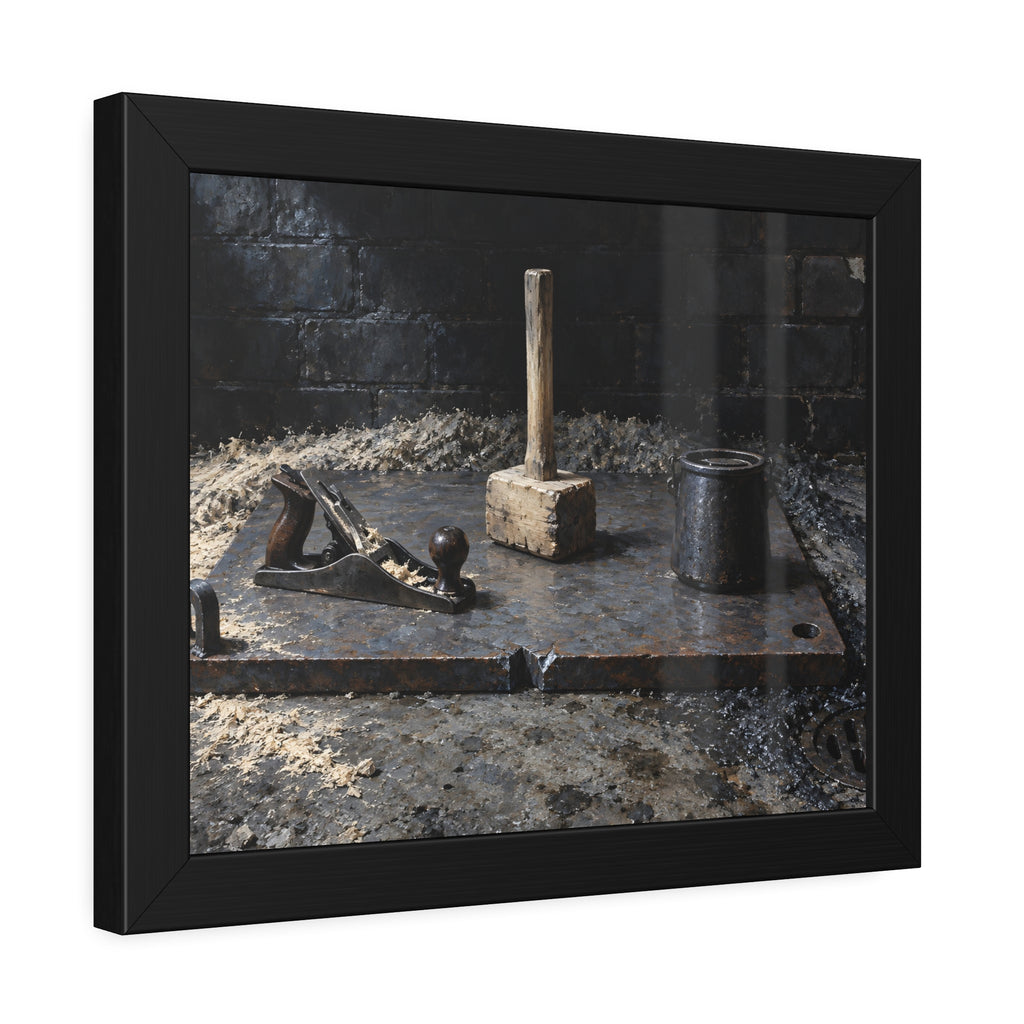 "The Three Returned": A Garabaggio Framed Print