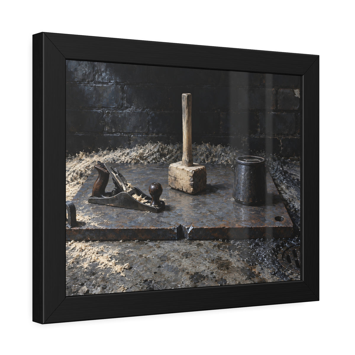 "The Three Returned": A Garabaggio Framed Print