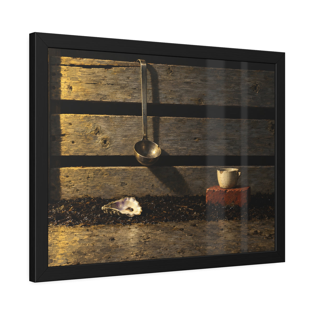 "The Oyster Clear": A Garabaggio Framed Print