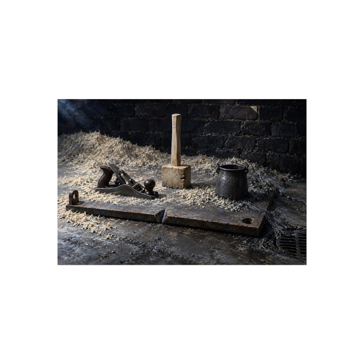 "The Mallet Whole": A Garabaggio Fine Art Print