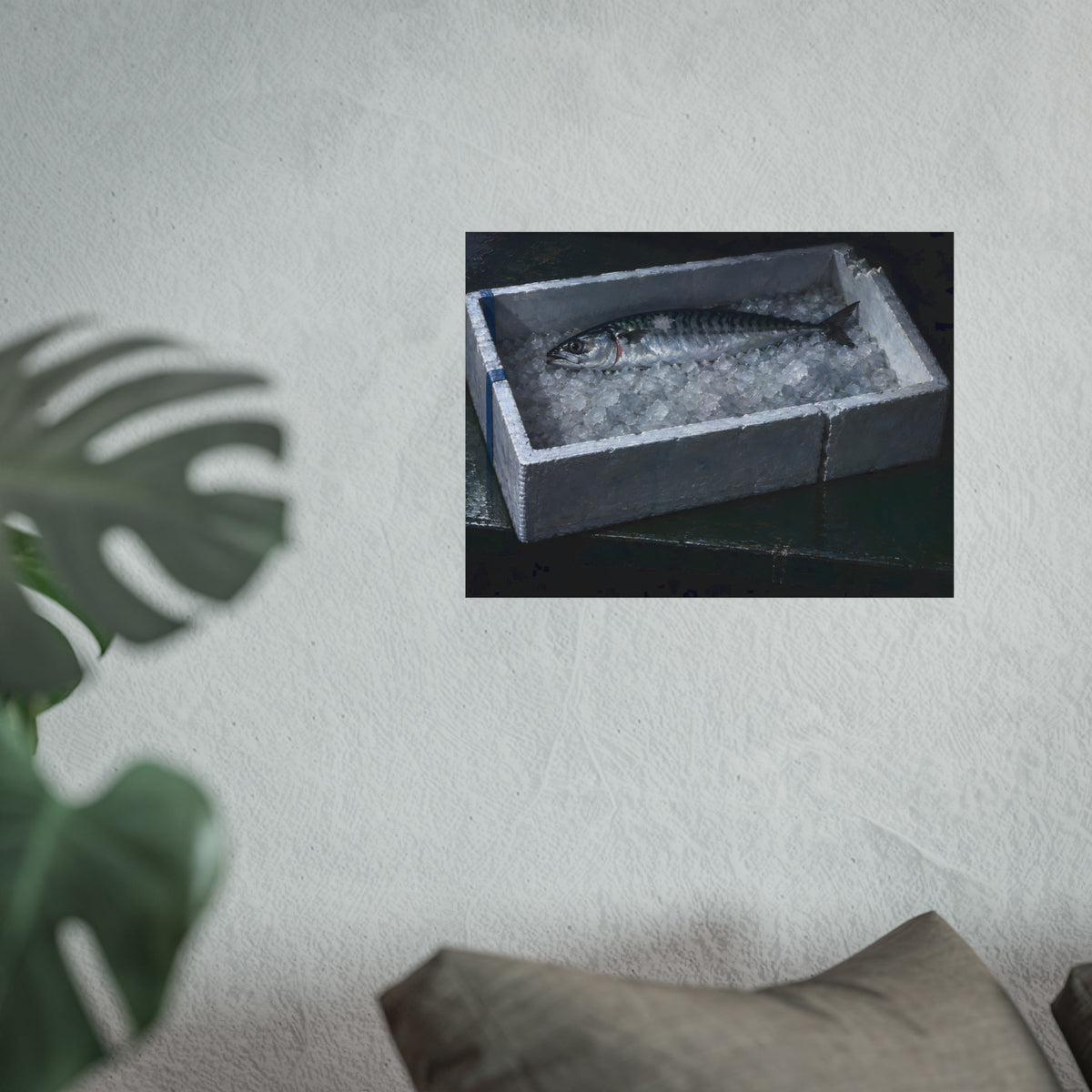 "The Ice Sunk Below the Rim": A Garabaggio Fine Art Print