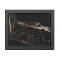 "The Gold in the Corner": A Garabaggio Framed Print