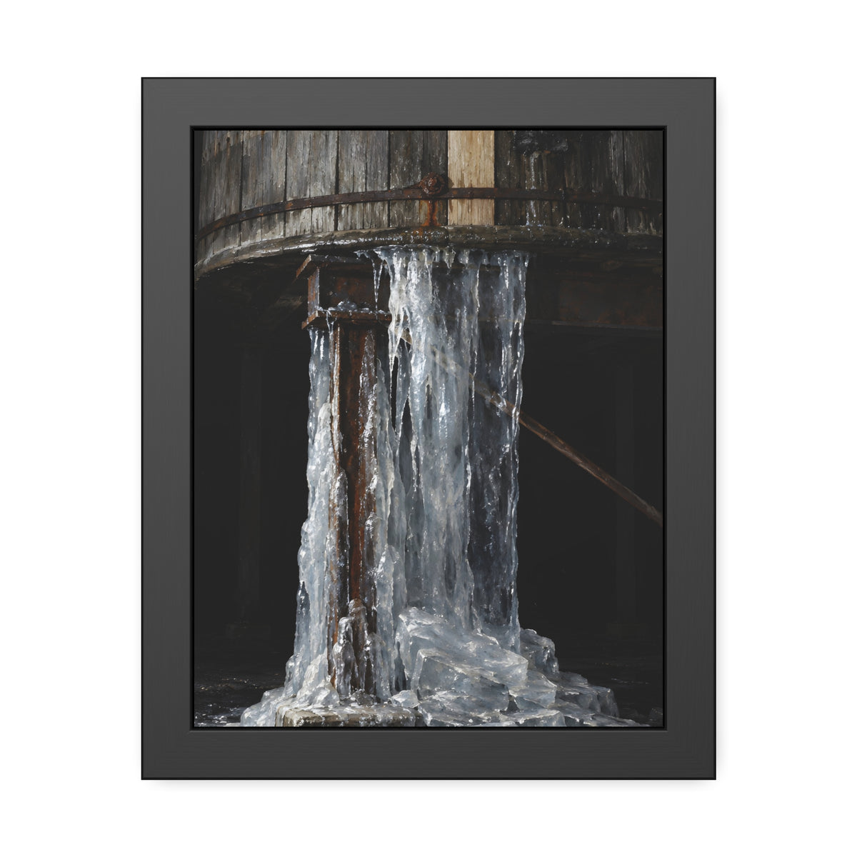 "The Clear Sheet": A Garabaggio Framed Print