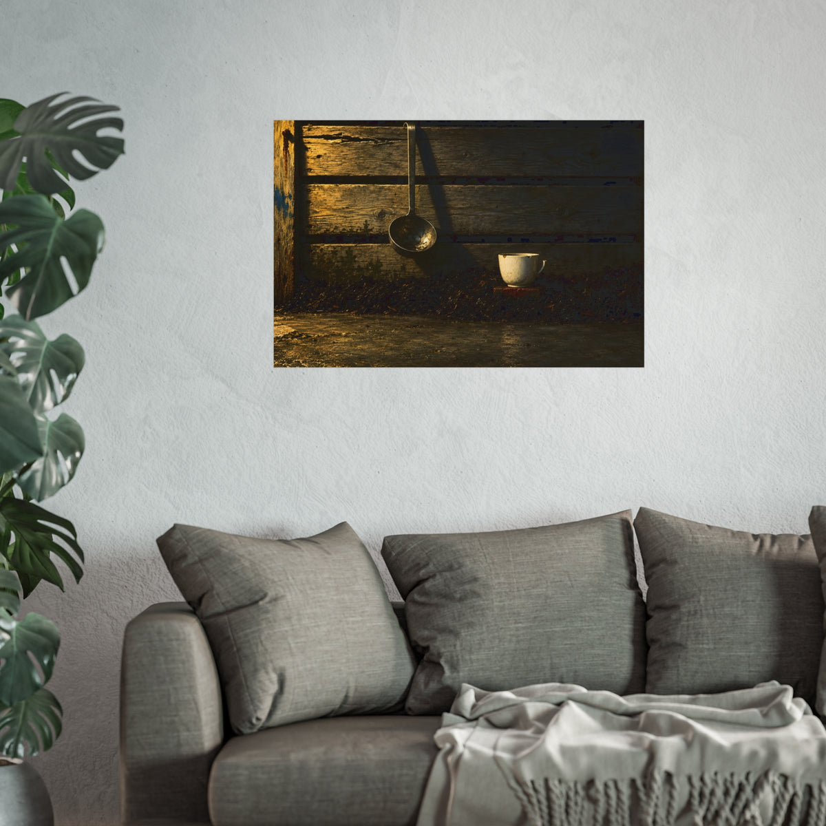 "The Cup on the Half Brick": A Garabaggio Fine Art Print