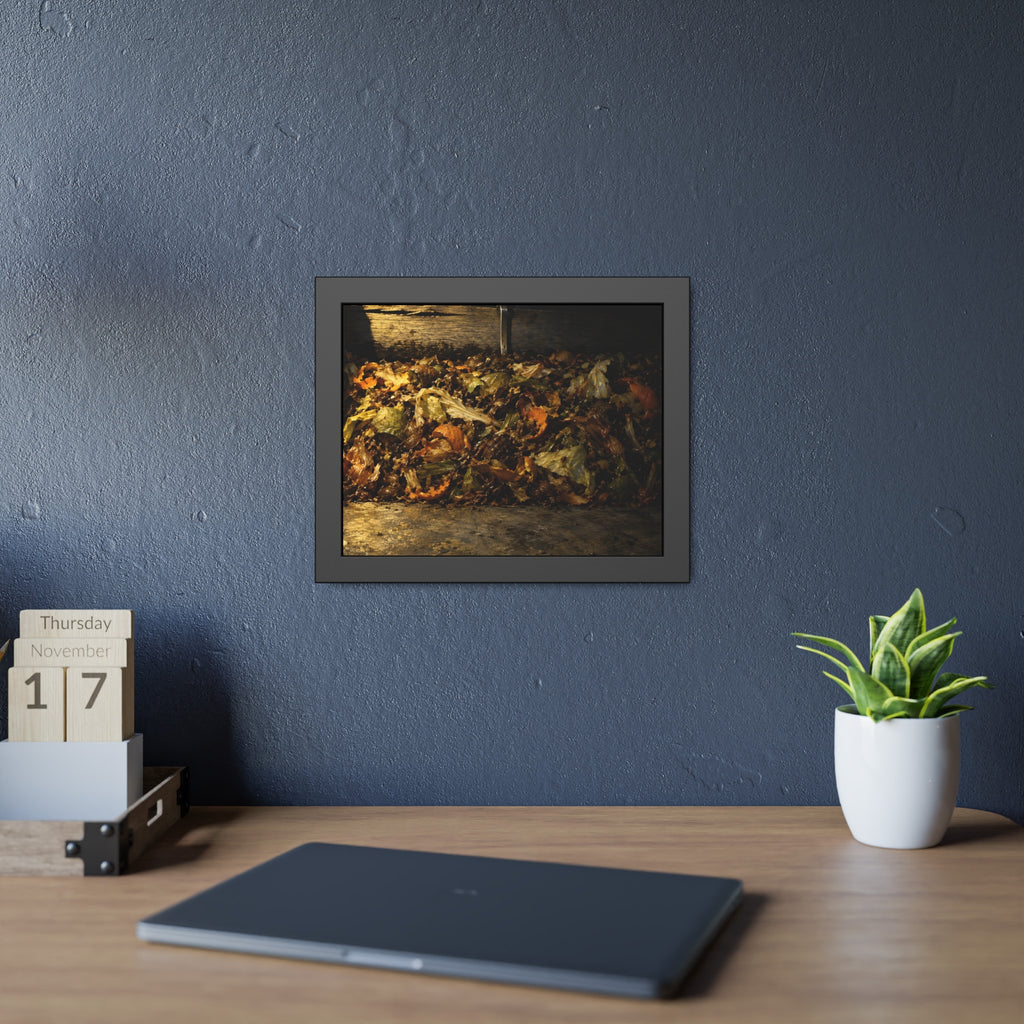 "The Peel Going Dull": A Garabaggio Framed Print