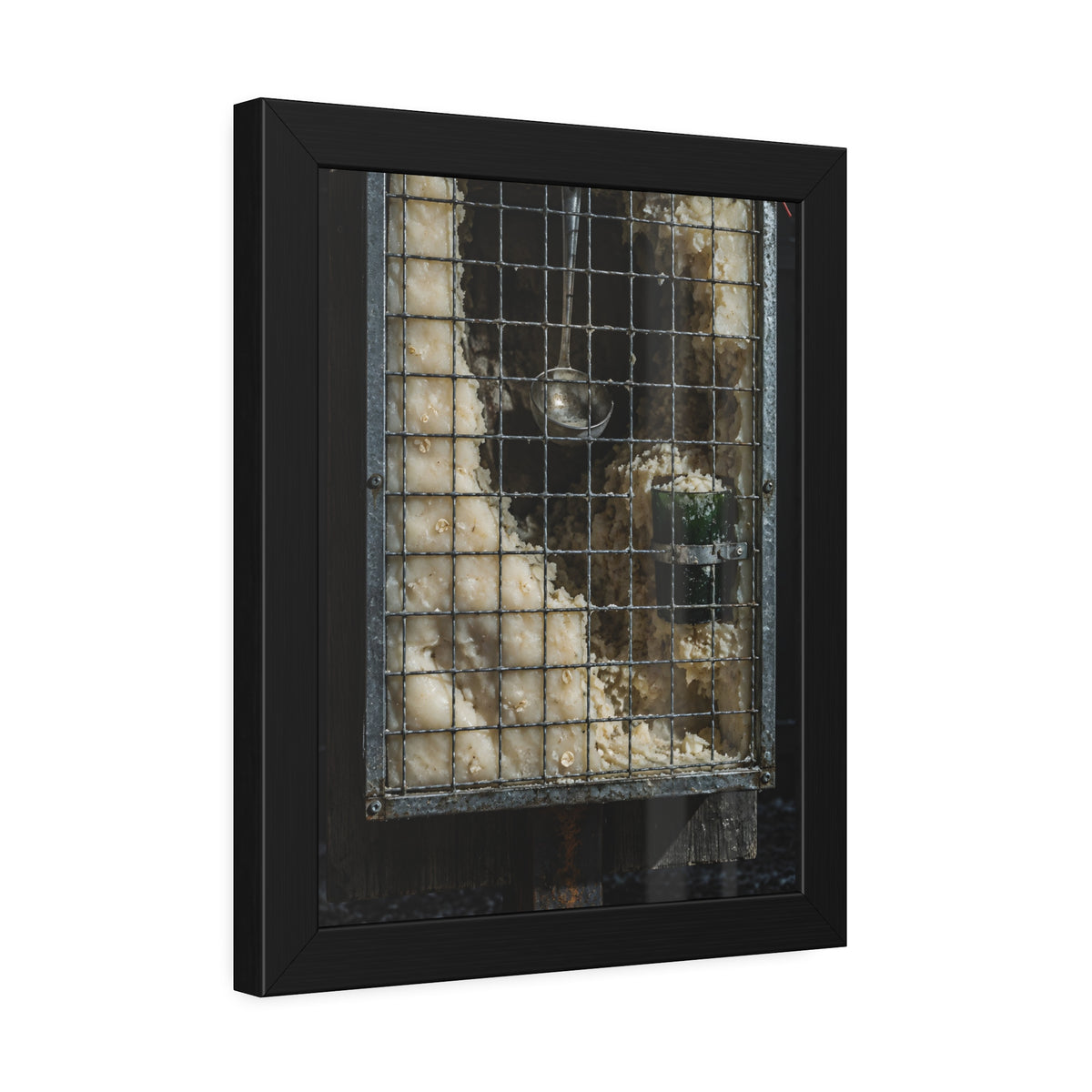 "The Tumbler in Its Ring": A Garabaggio Framed Print
