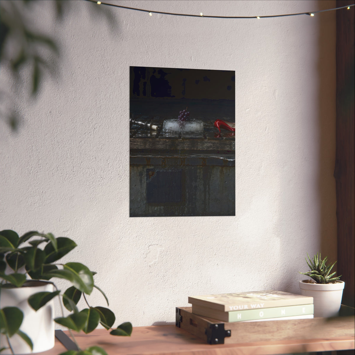 "The Grapes in the Slab": A Garabaggio Fine Art Print