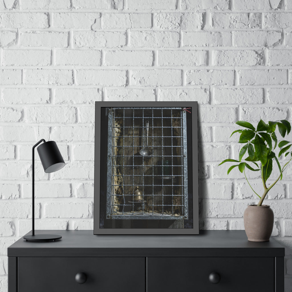 "What the Winter Left on the Board": A Garabaggio Framed Print
