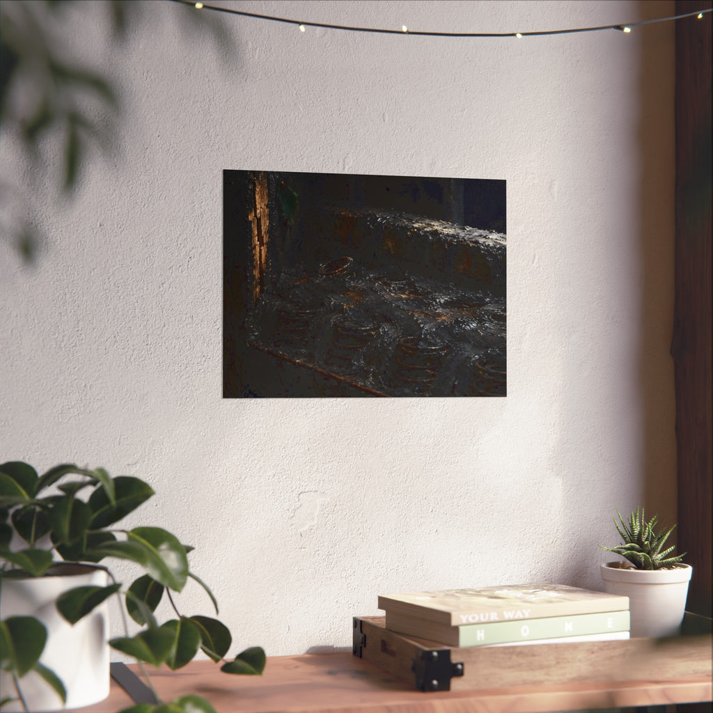 "The Black Crust": A Garabaggio Fine Art Print
