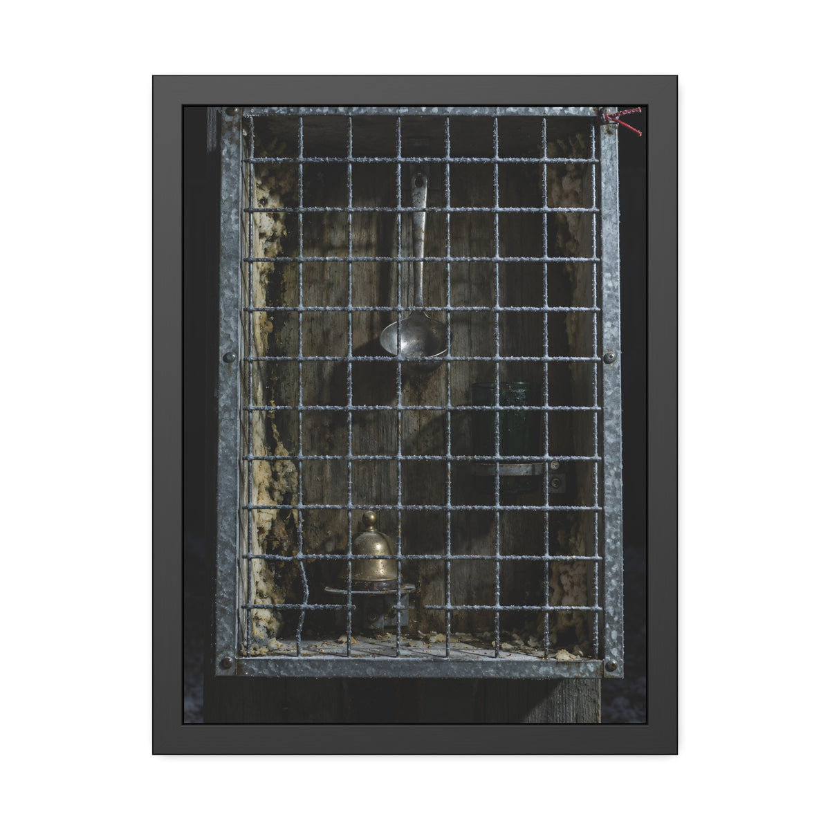 "What the Winter Left on the Board": A Garabaggio Framed Print