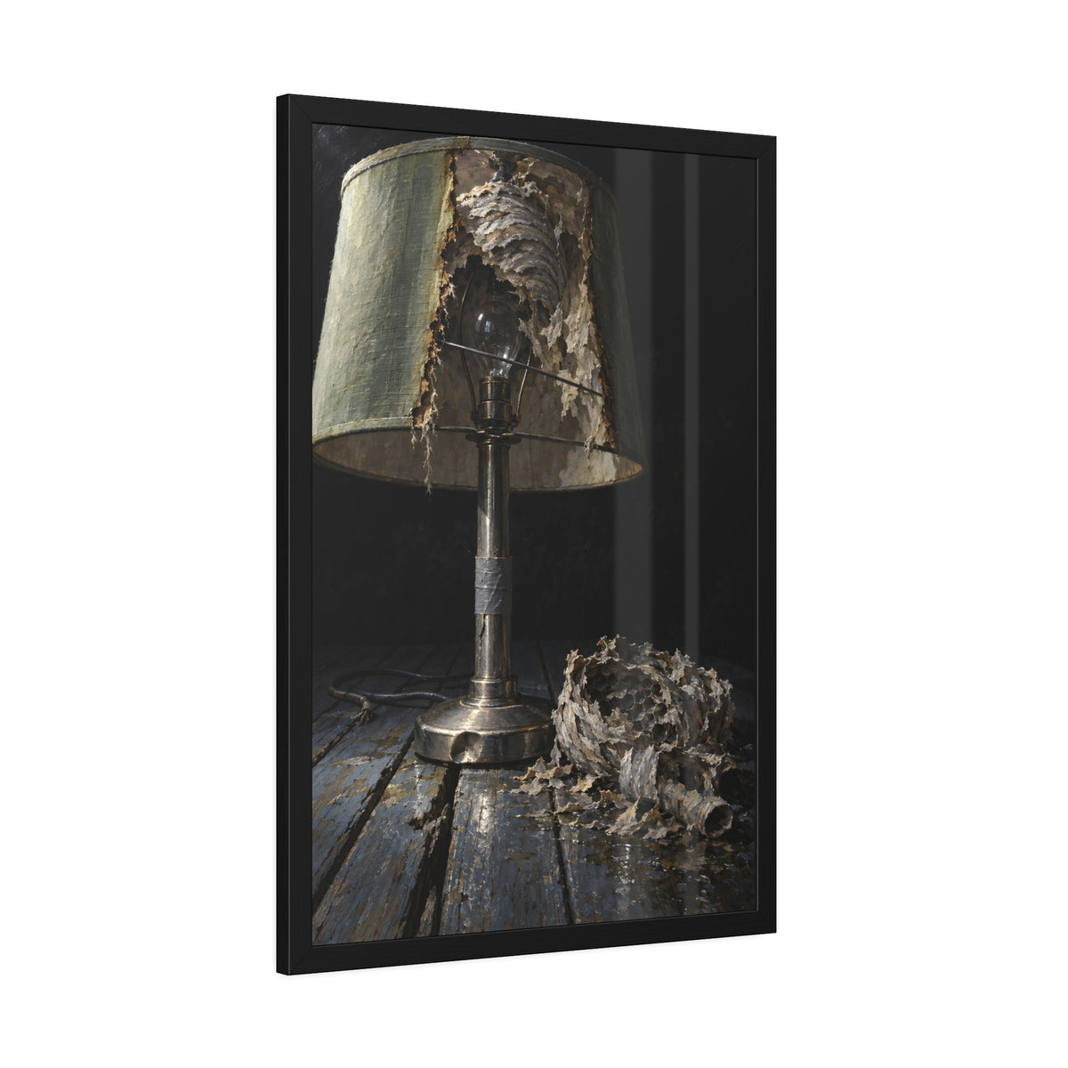 "The Lower Tier on the Boards": A Garabaggio Framed Print
