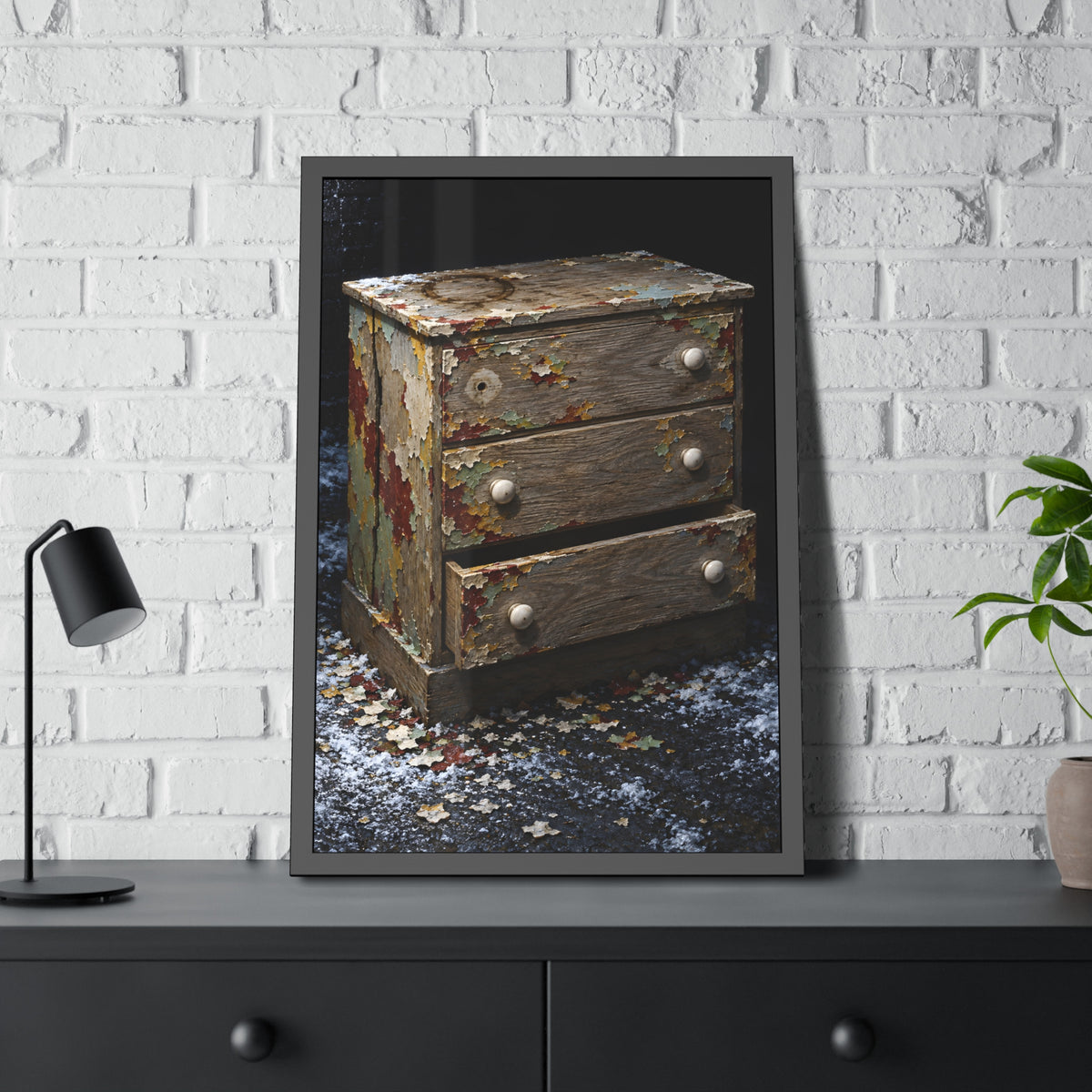 "The Silver Oak": A Garabaggio Framed Print