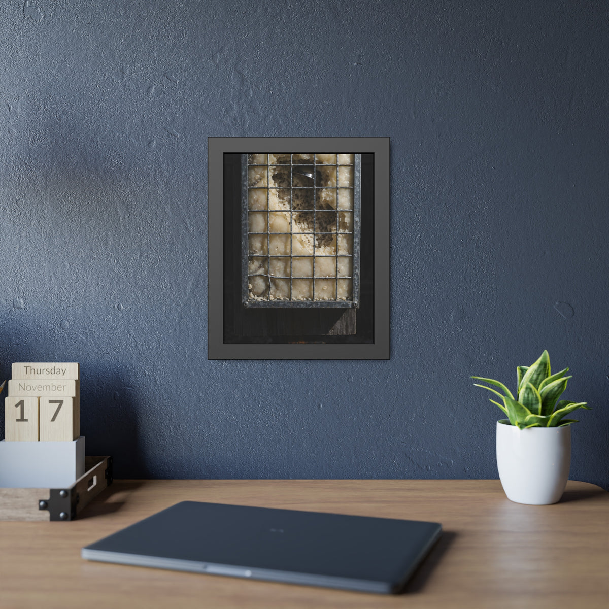 "The Dented Rim": A Garabaggio Framed Print