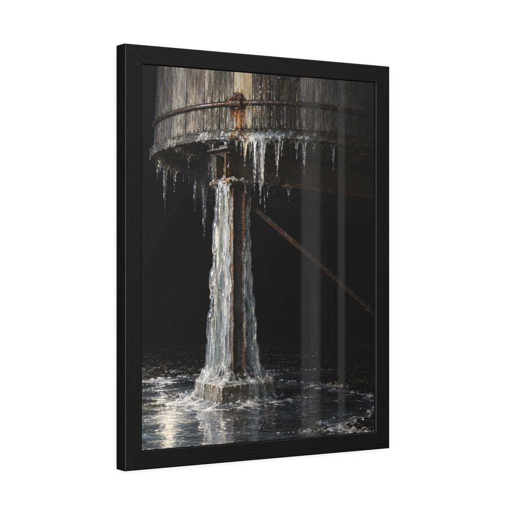 "The Glazed Deck": A Garabaggio Framed Print