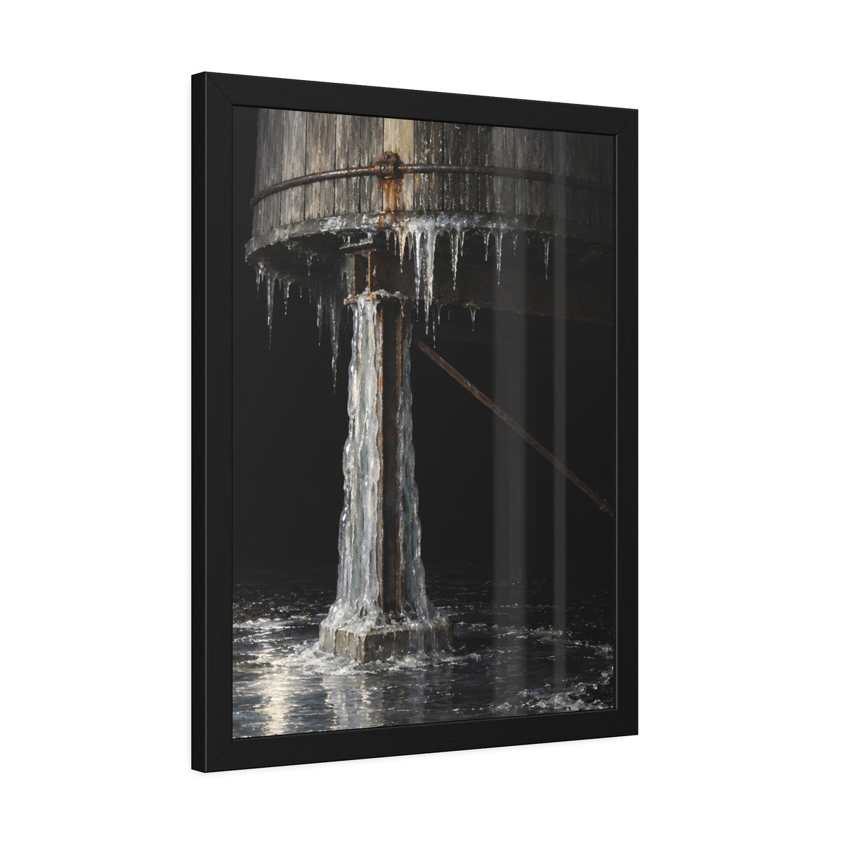 "The Glazed Deck": A Garabaggio Framed Print