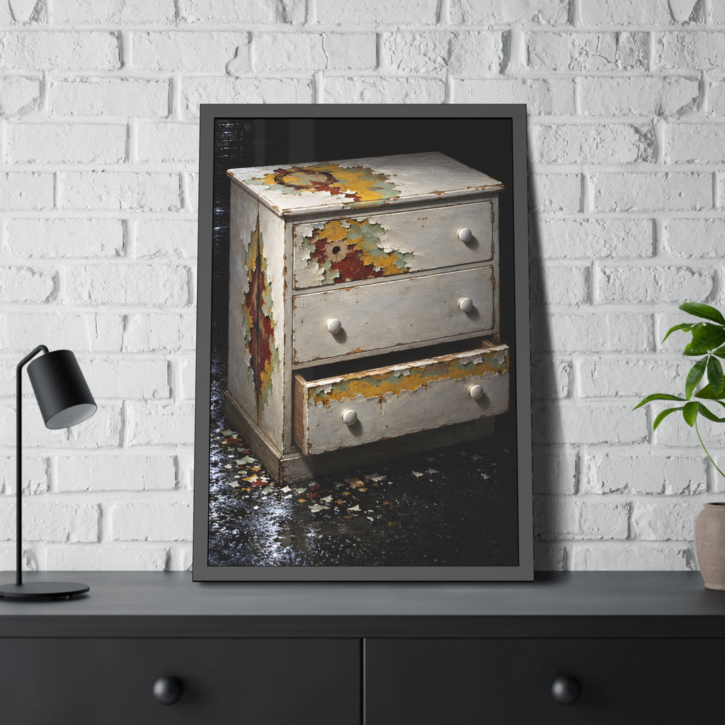 "The Mint Laid Open": A Garabaggio Framed Print
