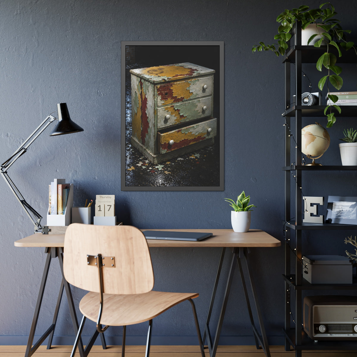 "The Mustard Comes Up": A Garabaggio Framed Print