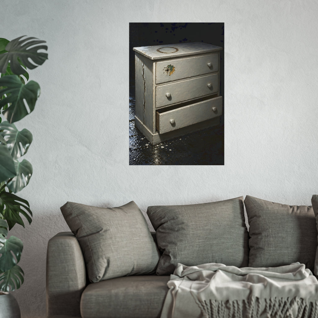 "The Chip Beside the Missing Knob": A Garabaggio Fine Art Print