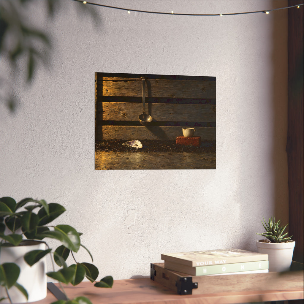 "The Oyster Clear": A Garabaggio Fine Art Print