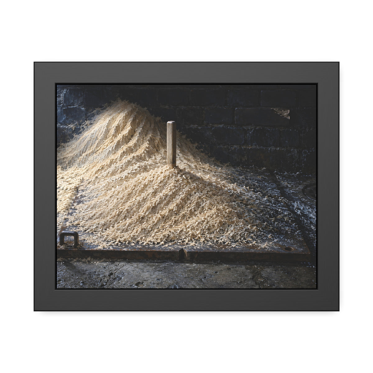 "The Combed Crest": A Garabaggio Framed Print