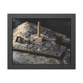 "The Crust Breaking": A Garabaggio Framed Print