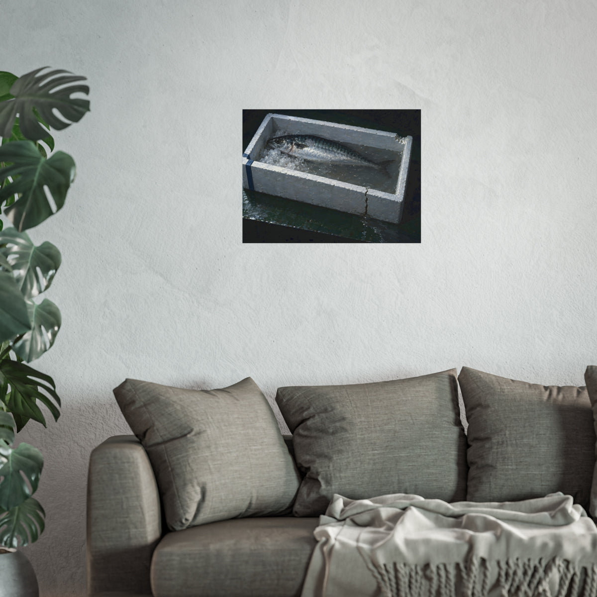 "The Tail in the Water": A Garabaggio Fine Art Print
