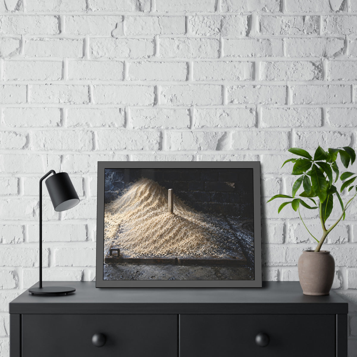"The Combed Crest": A Garabaggio Framed Print