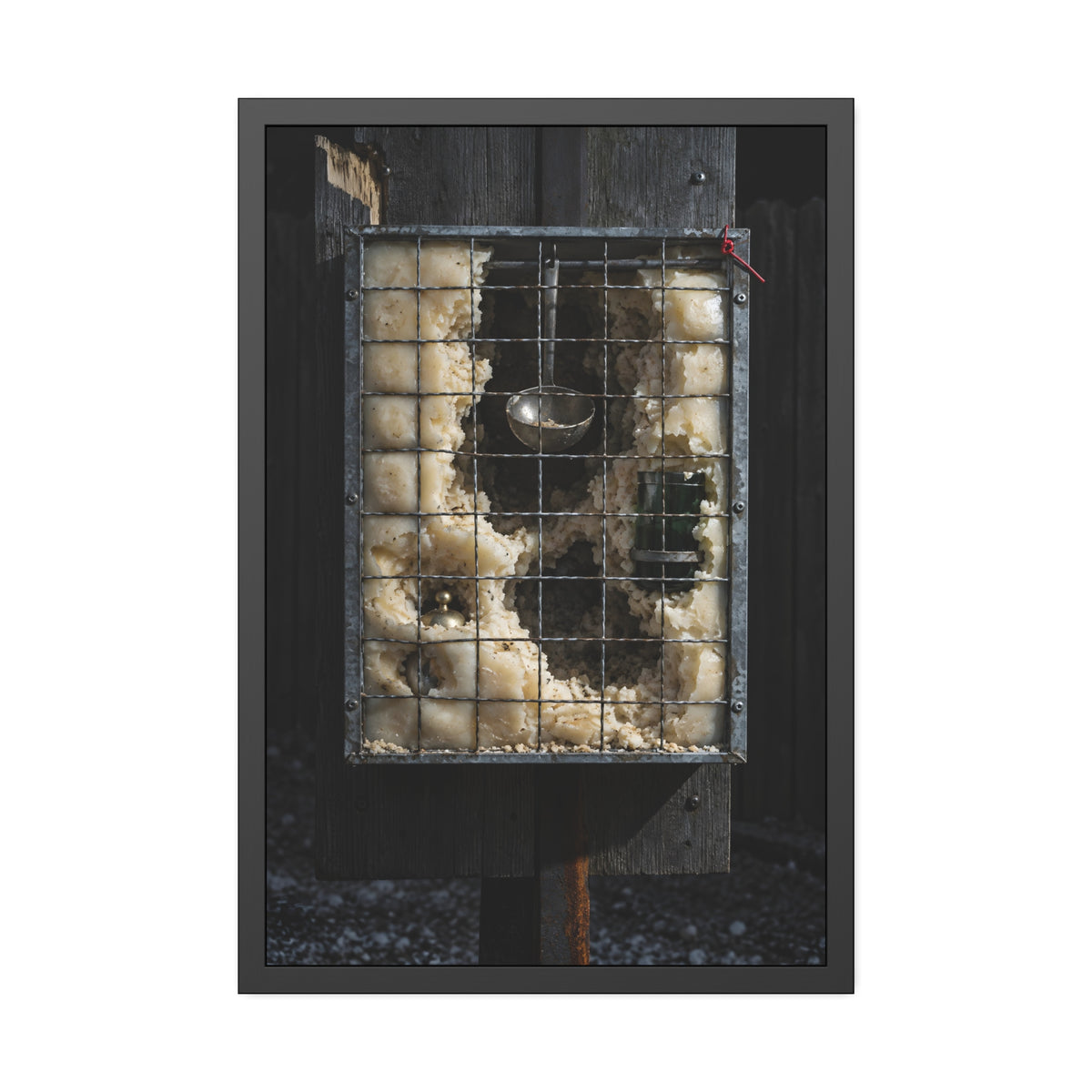 "The Brass Knob": A Garabaggio Framed Print
