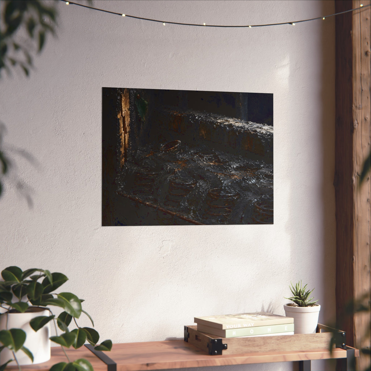 "The Black Crust": A Garabaggio Fine Art Print