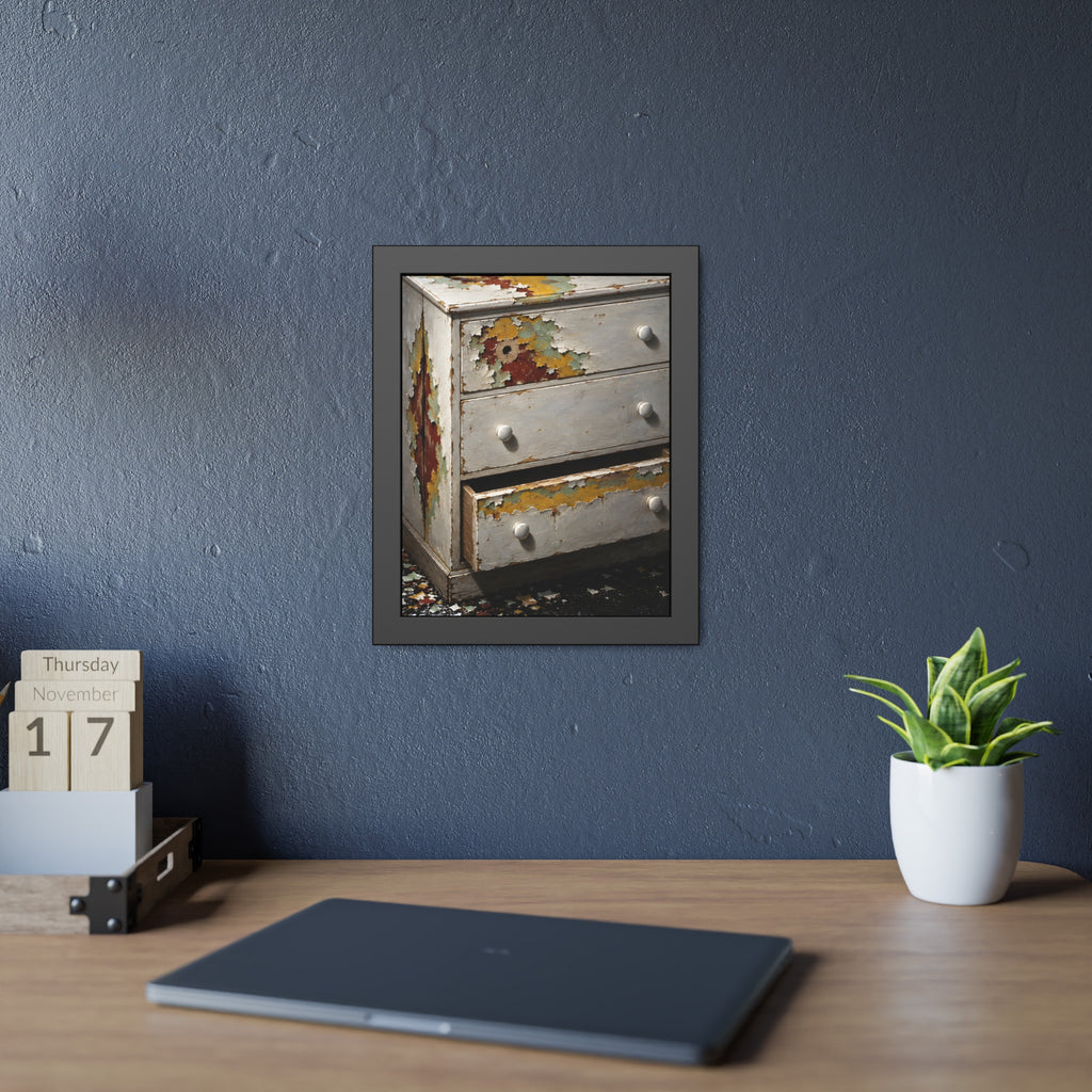 "The Mint Laid Open": A Garabaggio Framed Print