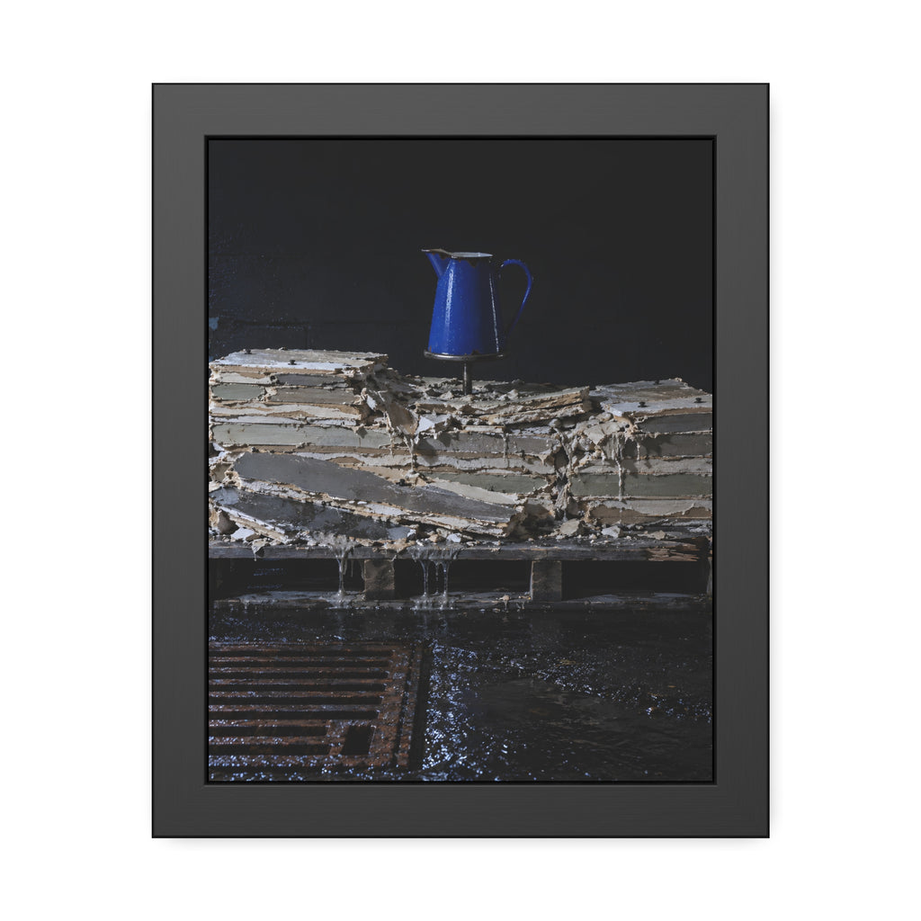 "The Jug Stands Clear": A Garabaggio Framed Print