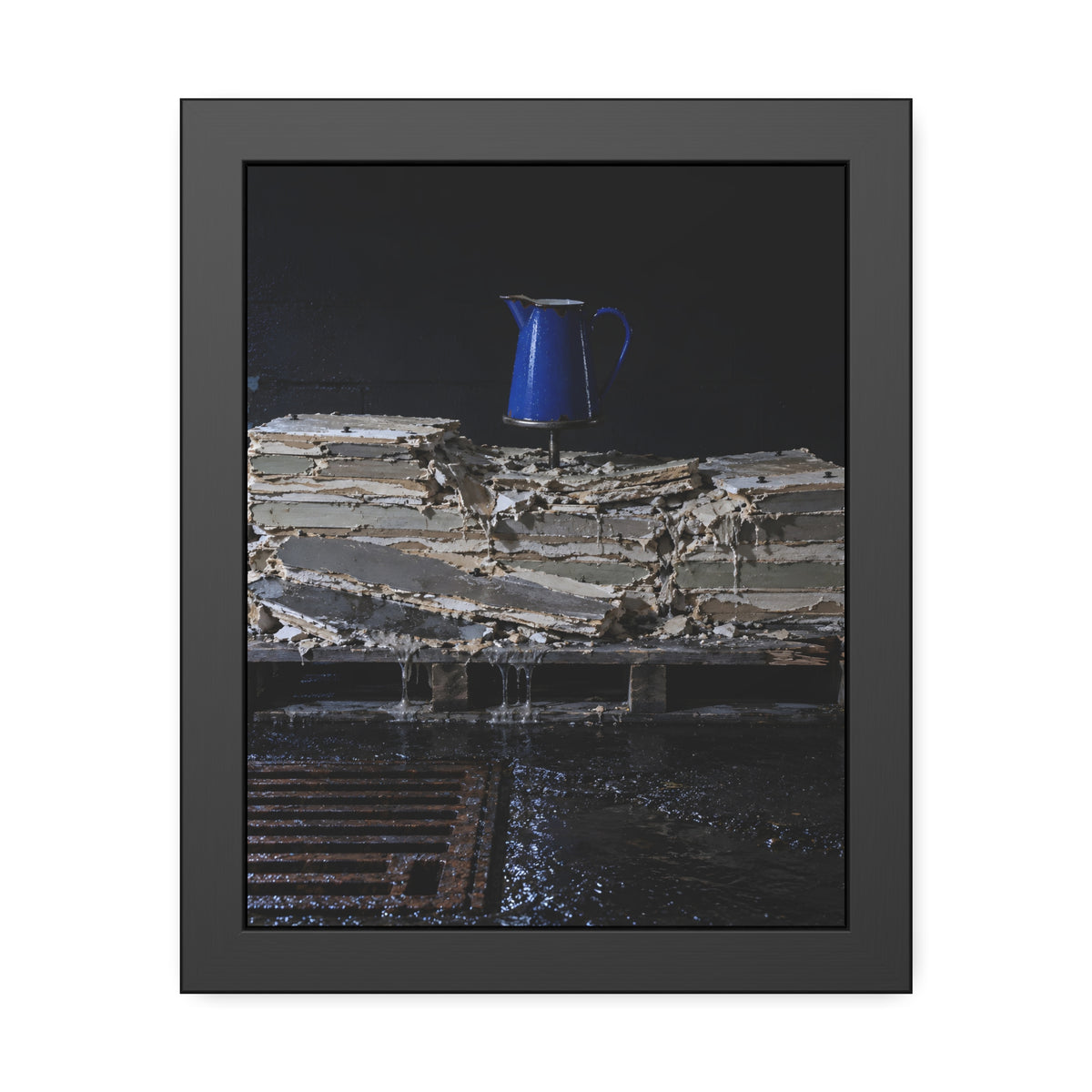 "The Jug Stands Clear": A Garabaggio Framed Print