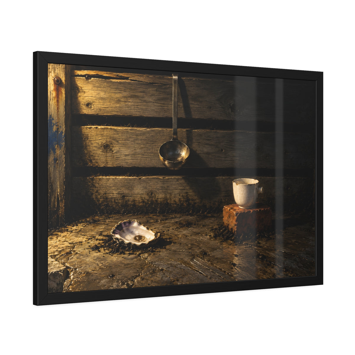 "What the Rot Would Not Take": A Garabaggio Framed Print