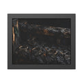 "The Crust Breaking on the Coils": A Garabaggio Framed Print