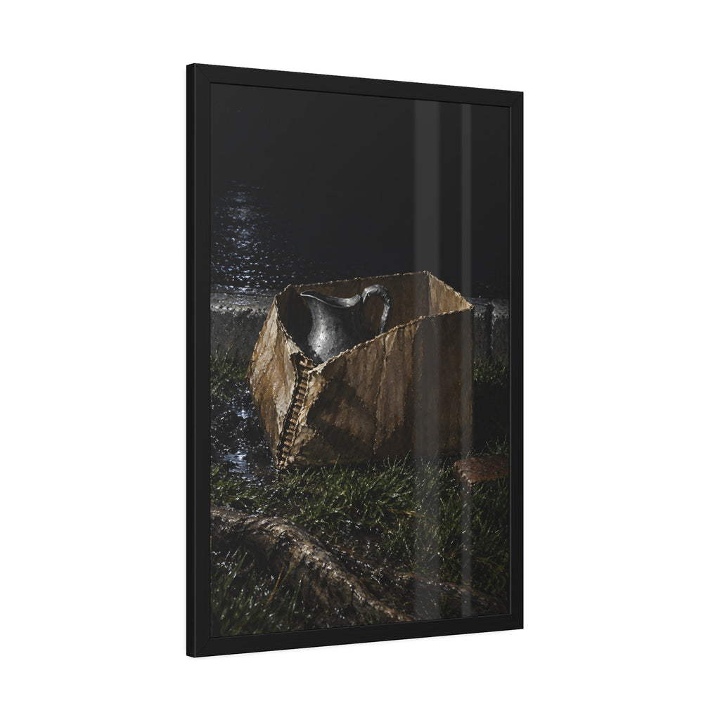 "The Bent Handle": A Garabaggio Framed Print