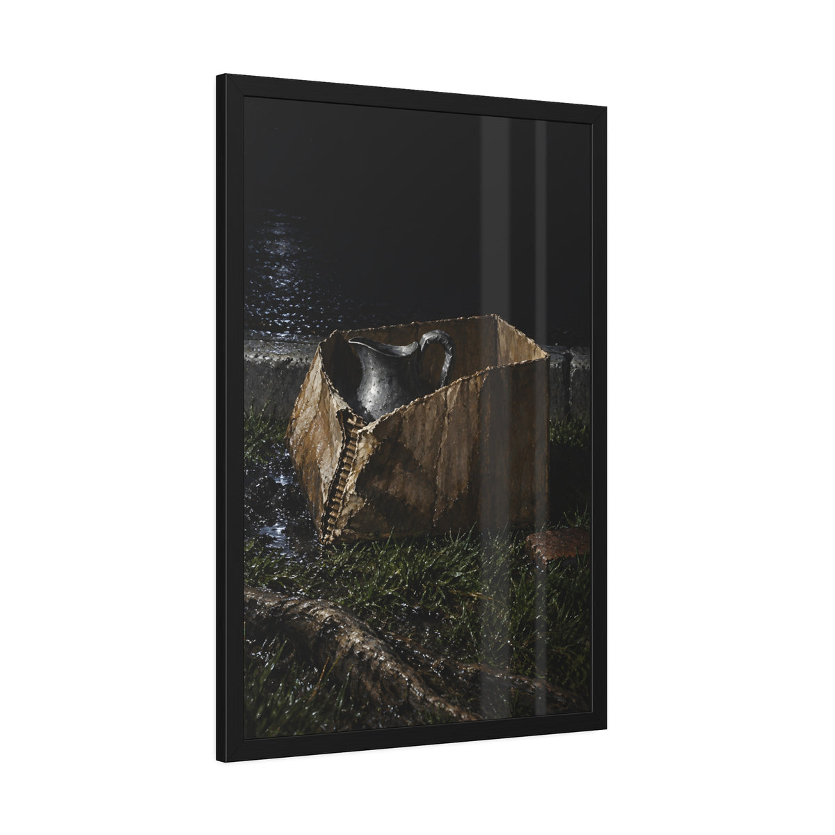 "The Bent Handle": A Garabaggio Framed Print