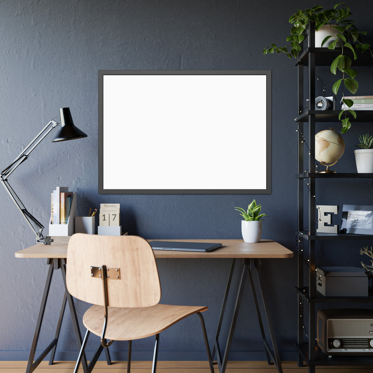"The Handle Down the Boards": A Garabaggio Framed Print