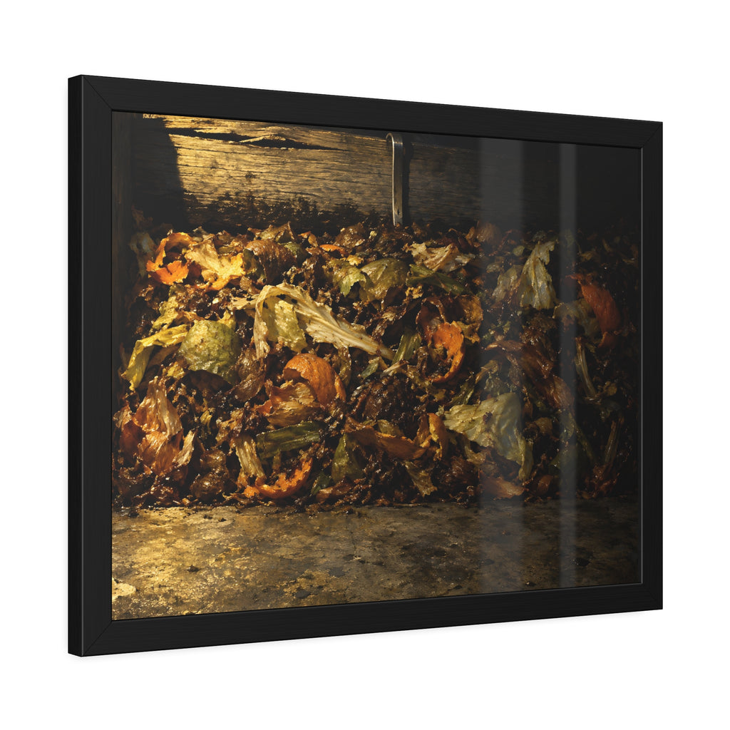 "The Peel Going Dull": A Garabaggio Framed Print