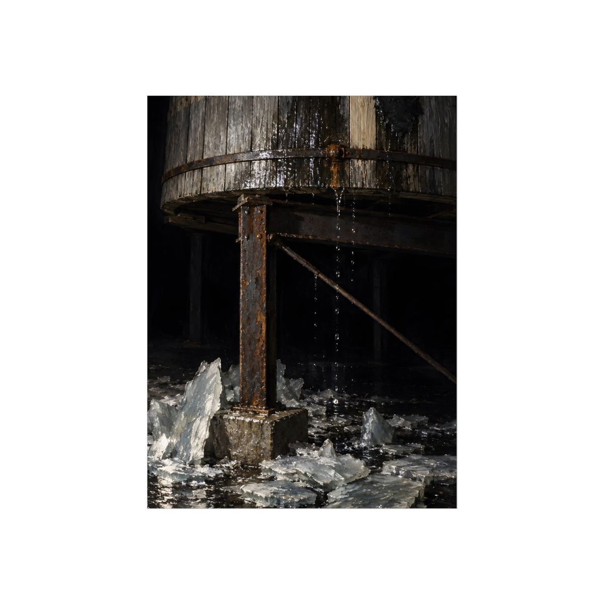 "The Fallen Slabs": A Garabaggio Fine Art Print