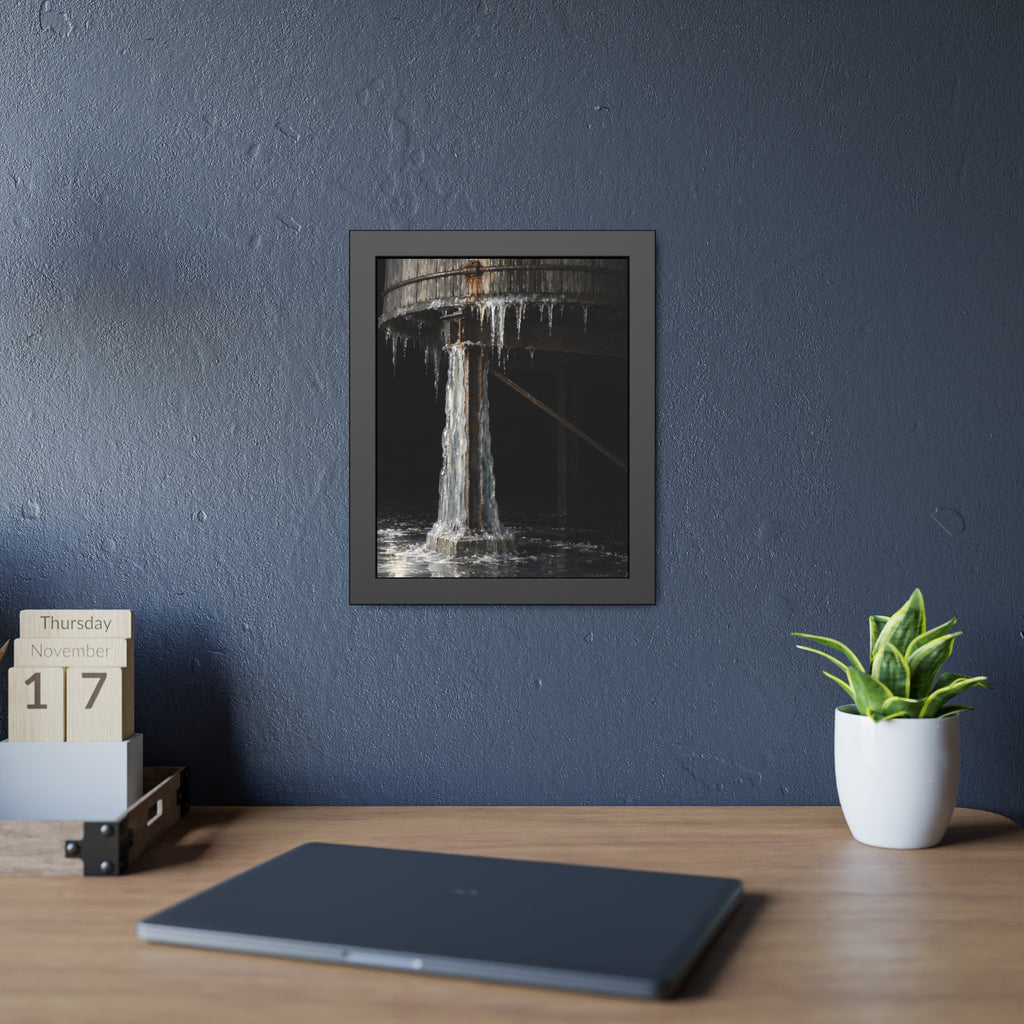"The Glazed Deck": A Garabaggio Framed Print