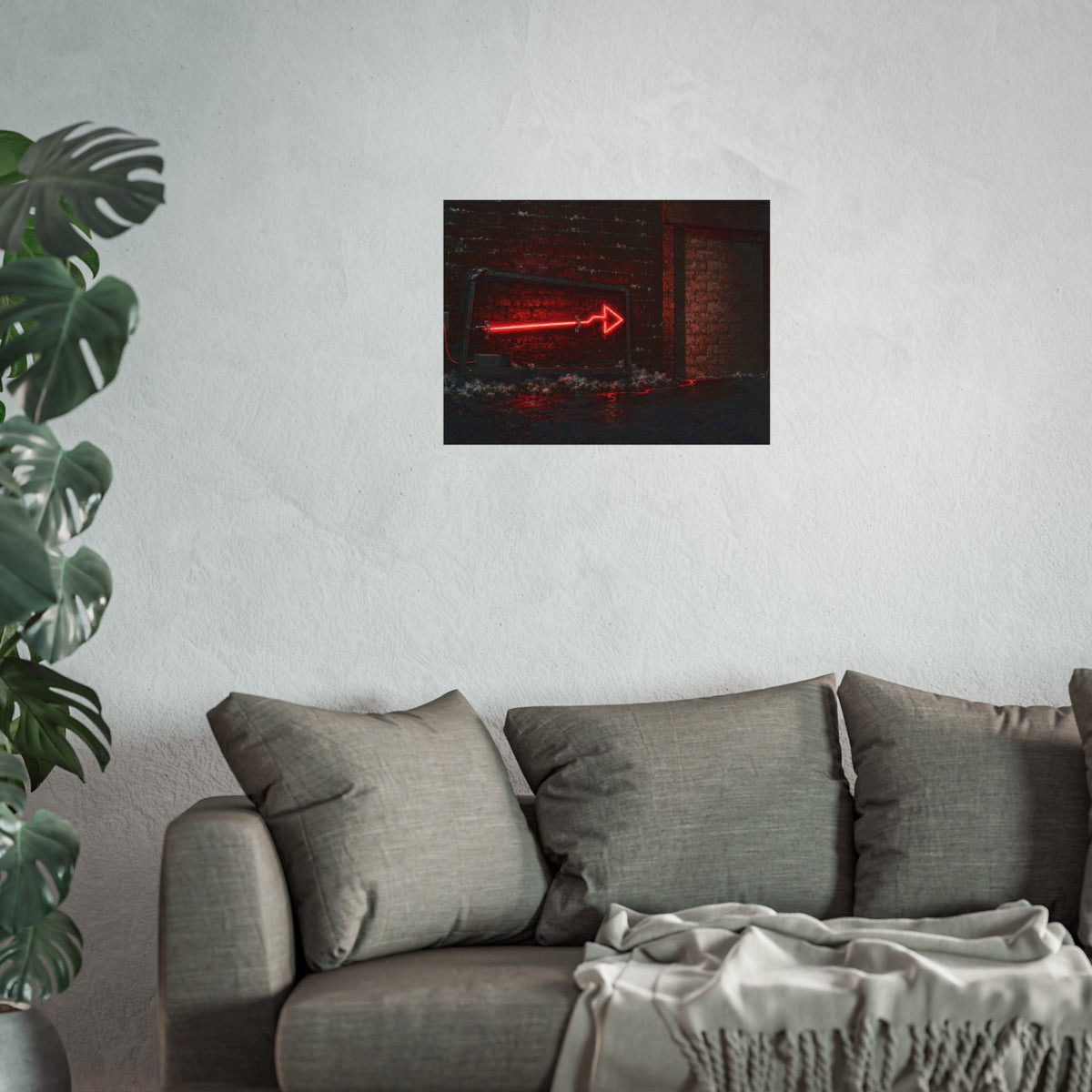 "The Thaw Running to the Doorway": A Garabaggio Fine Art Print