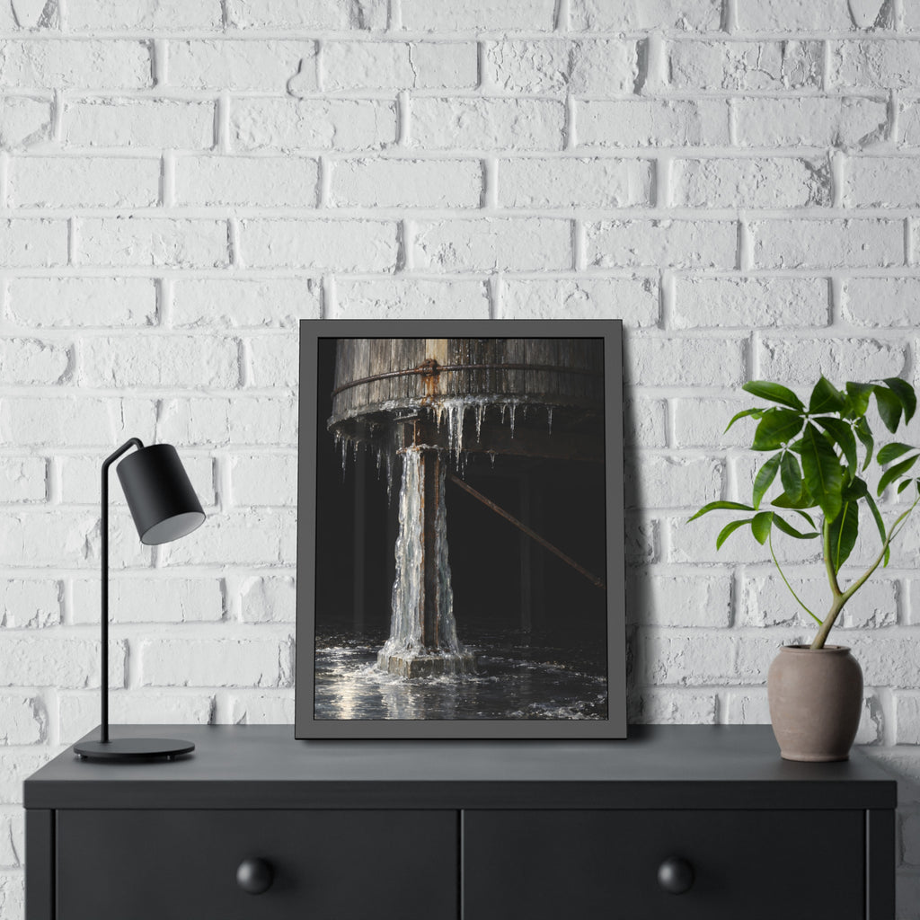 "The Glazed Deck": A Garabaggio Framed Print