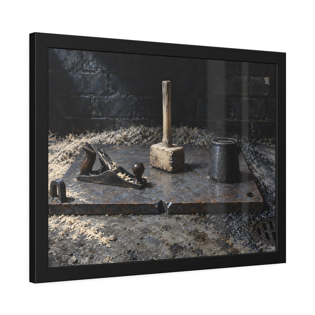 "The Three Returned": A Garabaggio Framed Print