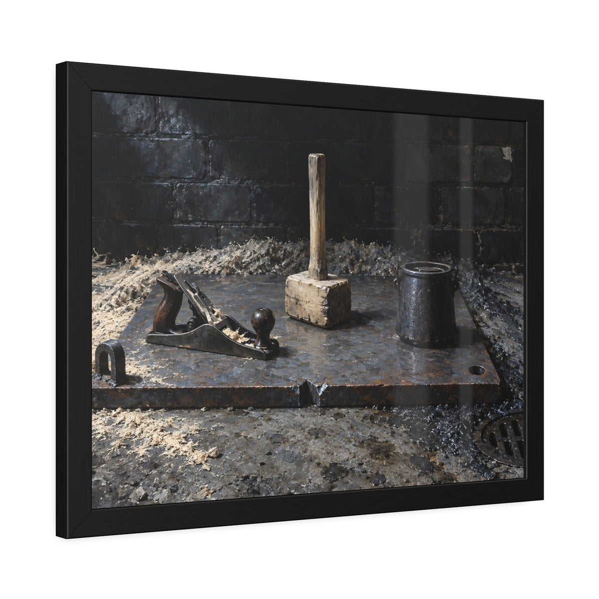 "The Three Returned": A Garabaggio Framed Print